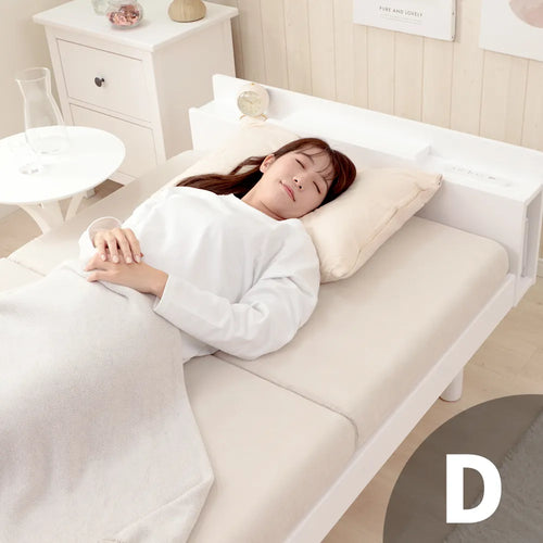 三つ折りマットレス 硬め ダブルサイズ【5層構造】