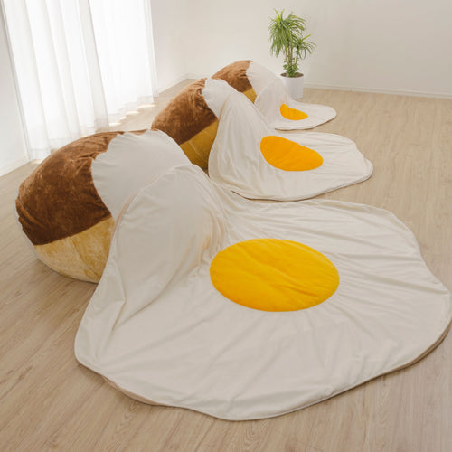 ブランケット「目玉焼き」