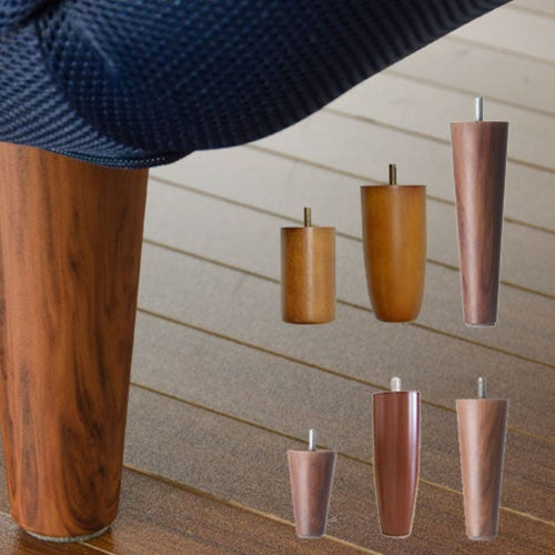 【単品】ソファ専用付け替え脚 4本セット