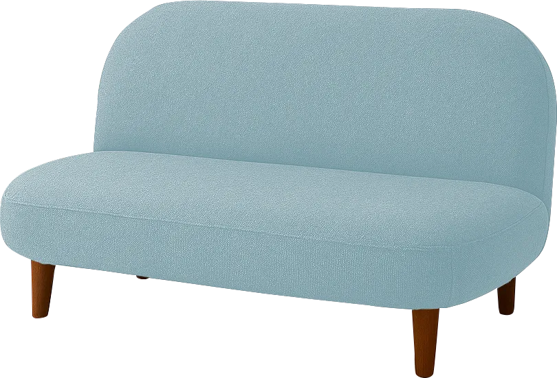 デニム調ライトブルー