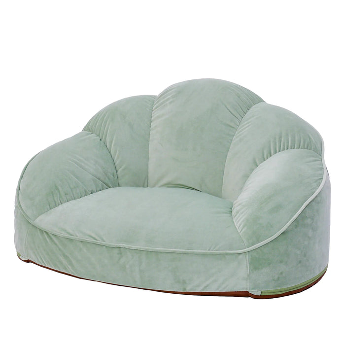 直接引取り限定】セルタン2人掛け ソファ「クロワッサン」ベロアスタイル 直接引取り限定】セルタン2人掛け ソファ「クロワッサン」ベロアスタイル