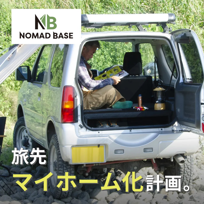 ジムニー SUZUKI JB23専用車中泊フラットマットレス【助手席用】 NOMAD BASE