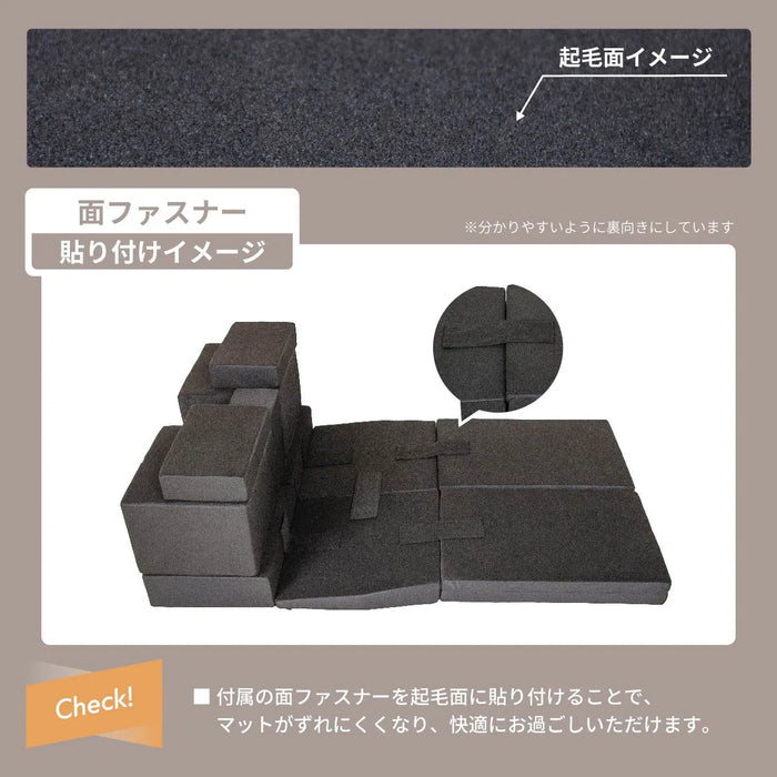 TOYOTA YARISCROSS ヤリスクロス MXPJ10/15 MXPB10/15 デッキボード上段仕様専用 フラットマット 車中泊マット 【全席用】 NOMAD BASE