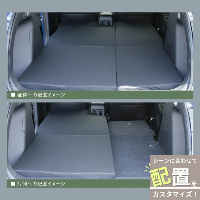 HONDA VEZEL ヴェゼル RV3/4/5/6 5人乗り専用 フラットマット 車中泊マット 【全席用】 NOMAD BASE
