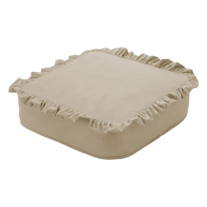 スクエア(四角)グレージュ