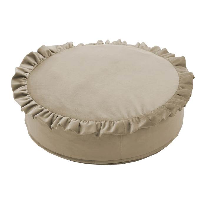 ラウンド(丸)グレージュ