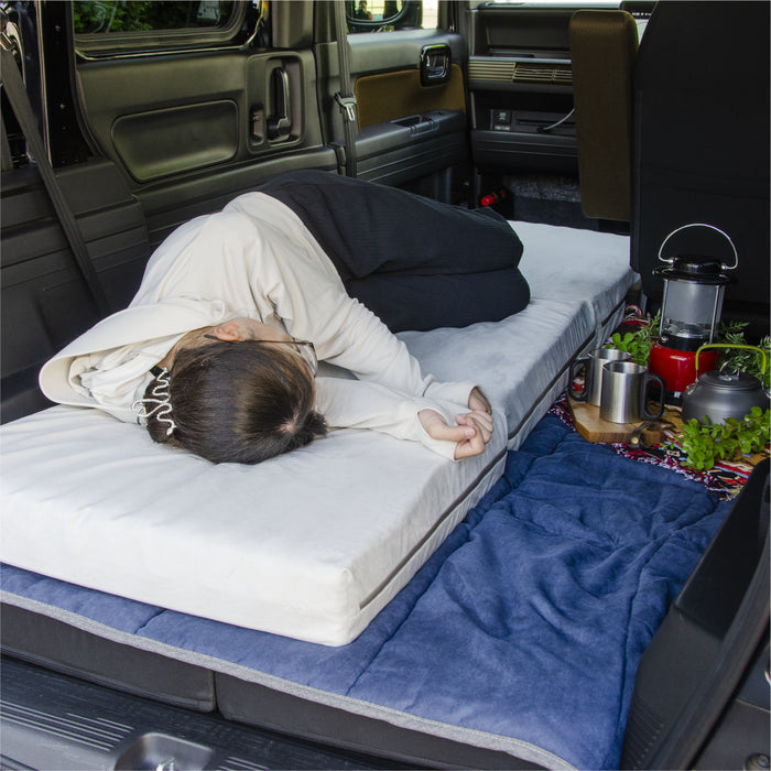 車中泊 寝心地追求 マットレス カバーリング SS セミシングルサイズ プロファイル NOMAD BASE