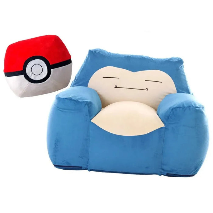 カビゴンビーズソファ+モンスターボールオットマンセット（ポケットモンスター）【当日発送】