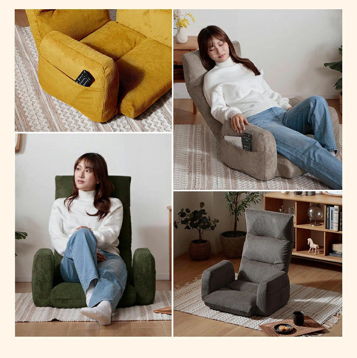 肘掛け付きハイバック座椅子 ヴィンテージスタイル