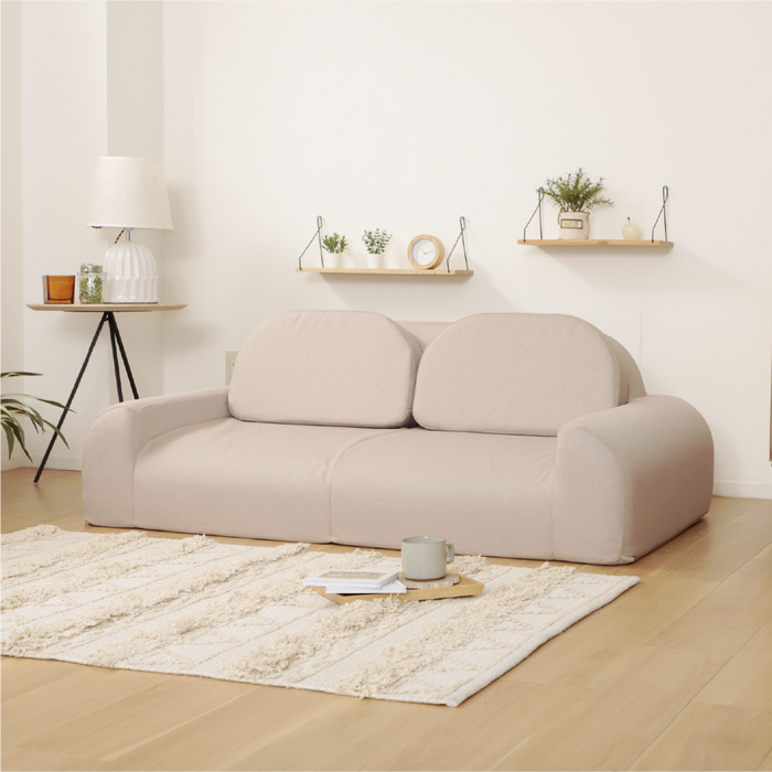 ナチュラルソファ　2人掛け