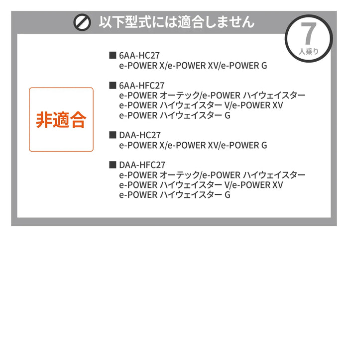 セレナ 日産 C27専用 車中泊フラットマットレス【8人乗り】 NOMAD BASE