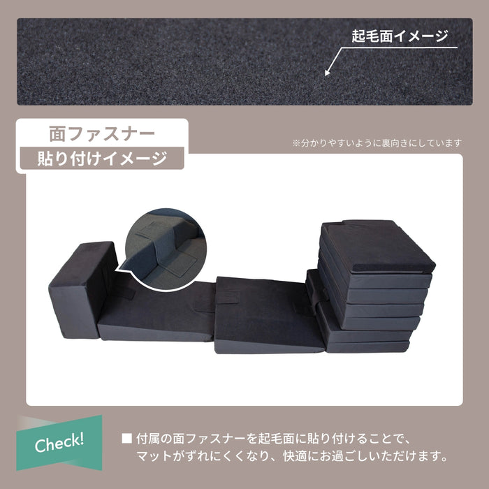 TOYOTA SIENTA シエンタ 2代目 NHP170G NSP170G NCP175G 6人乗り専用 フラットマット 車中泊マット 【助手席用】 NOMAD BASE