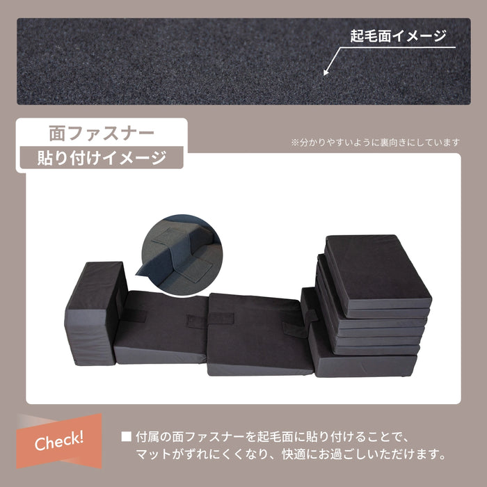 TOYOTA SIENTA シエンタ 3代目 MXPC10G MXPL10G MXPL15G 7人乗り専用 フラットマット 車中泊マット 【助手席用】 NOMAD BASE