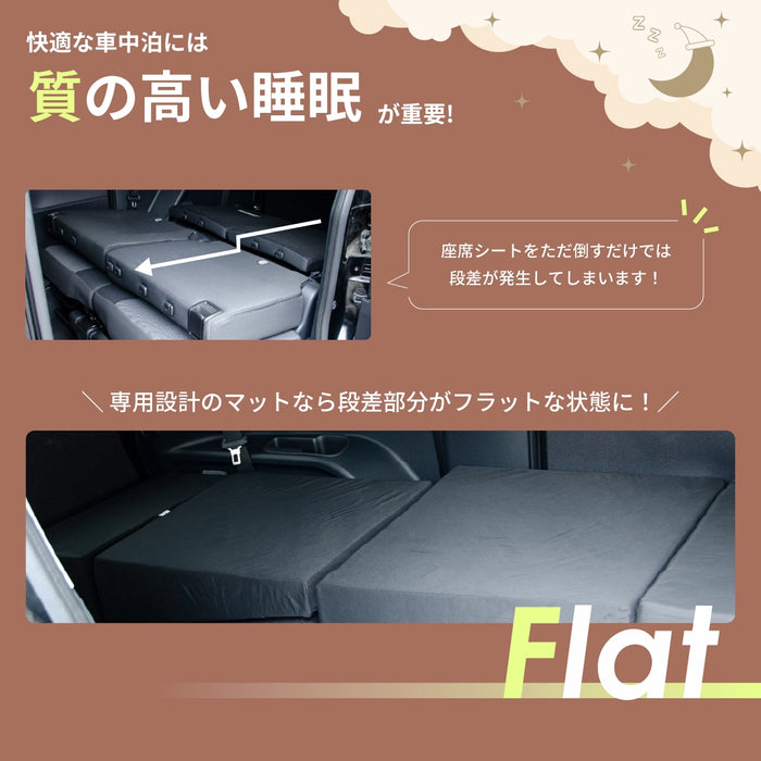 TOYOTA SIENTA シエンタ 3代目 MXPC10G MXPL10G MXPL15G 7人乗り専用 フラットマット 車中泊マット 【全席用】 NOMAD BASE