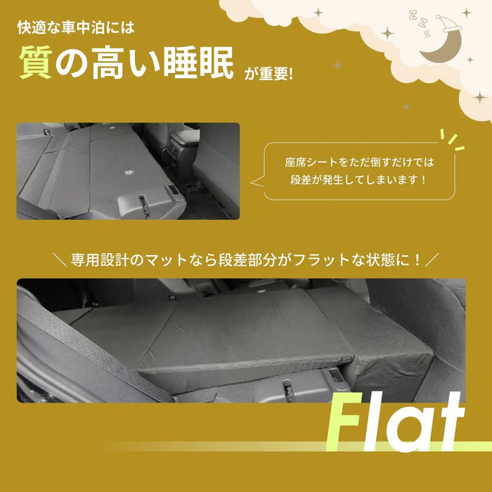 TOYOTA RAV4 ラヴフォー MXAA54/MXAA52/AXAH54/AXAH52 5人乗り専用 フラットマット 車中泊マット 【運転席用】 NOMAD BASE