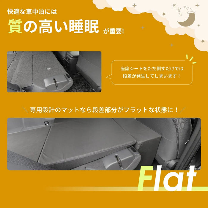 TOYOTA RAV4 ラヴフォー MXAA54/MXAA52/AXAH54/AXAH52 5人乗り専用 フラットマット 車中泊マット 【全席用】 NOMAD BASE