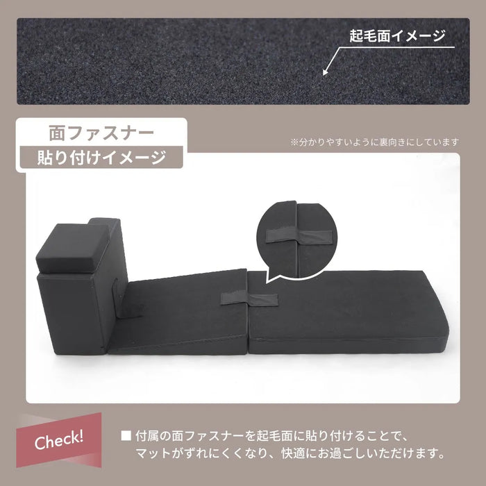 車中泊 ハリアー フラットマット【運転席用】AXUP85 AXUH80 AXUH85 MXUA80 MXUA85 トヨタ NOMAD BASE