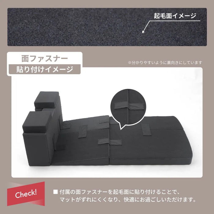 車中泊 ハリアー フラットマット【全席用】AXUP85 AXUH80 AXUH85 MXUA80 MXUA85 トヨタ NOMAD BASE