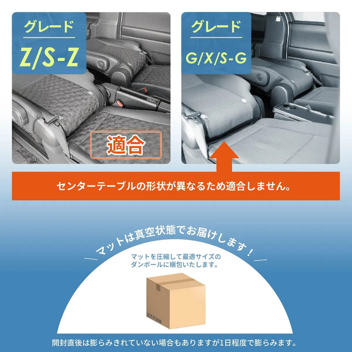 車中泊 ノア ヴォクシー フラットマット【全席用】 90系 グレードZ/S-Z  7人乗り トヨタ NOMAD BASE