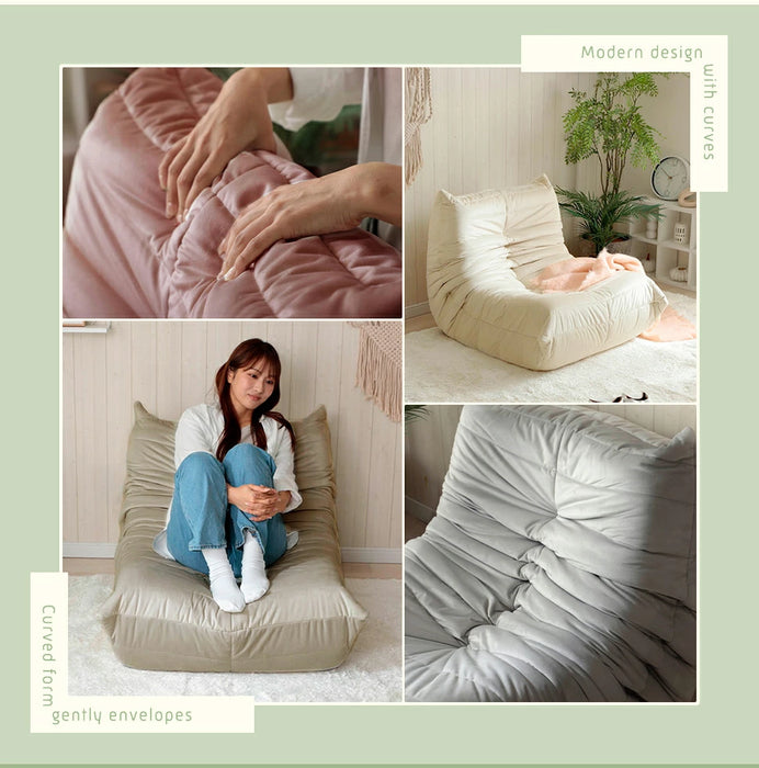 フレームレスソファ