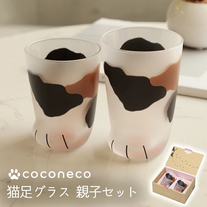 coconeco猫足グラス 親子セット
