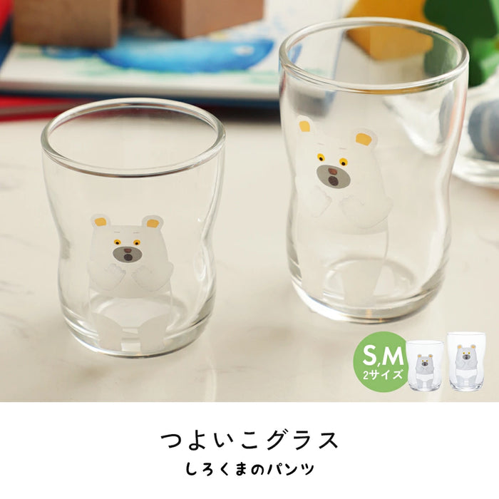 つよいこグラス しろくまのパンツ