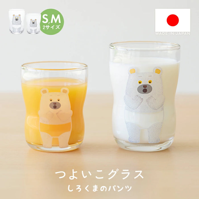 つよいこグラス しろくまのパンツ