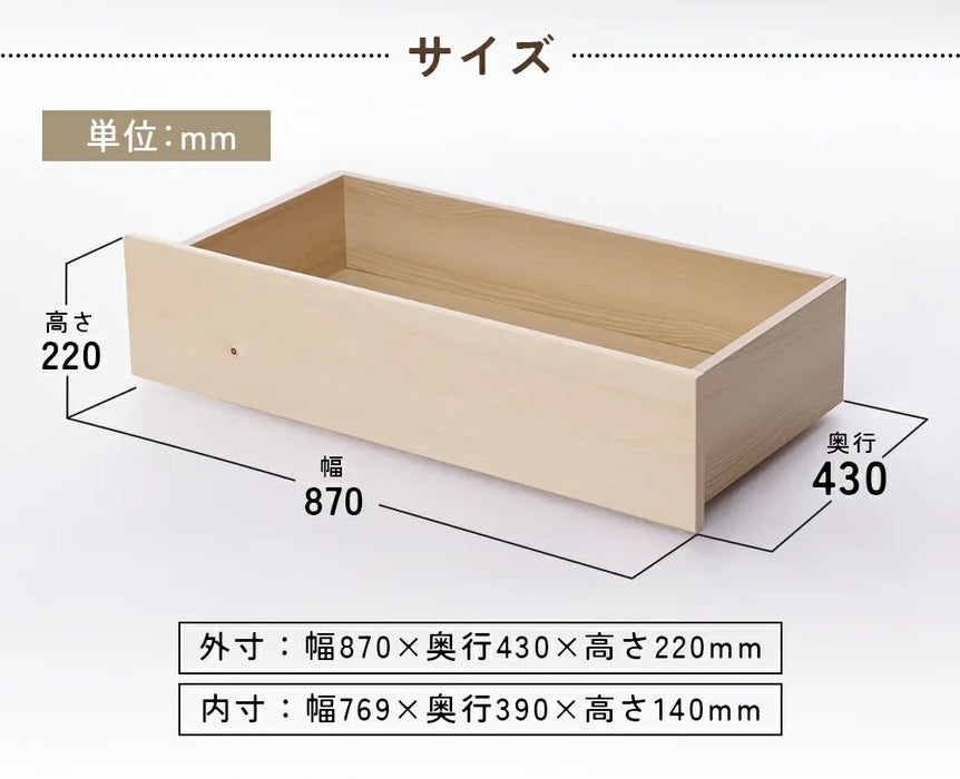ベッド下用収納ボックス 2杯セット