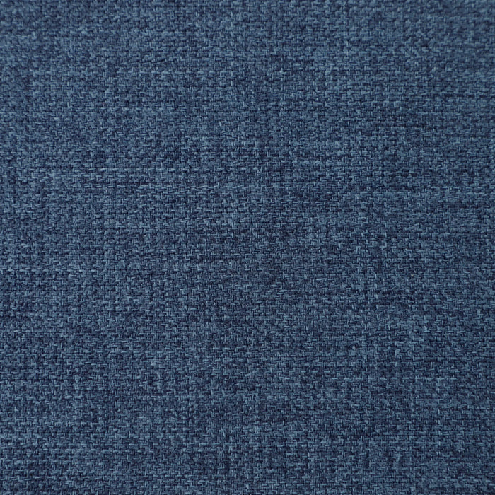 生地：デニム調インディゴブルー