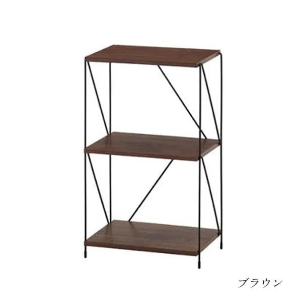 幅40cm / 3段 ブラウン
