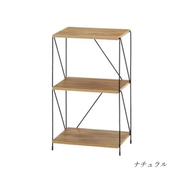 幅40cm / 3段 ナチュラル
