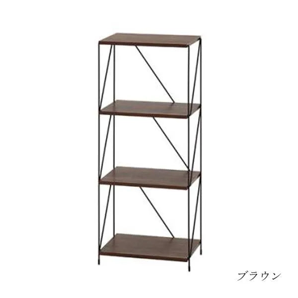 幅40cm / 4段 ブラウン