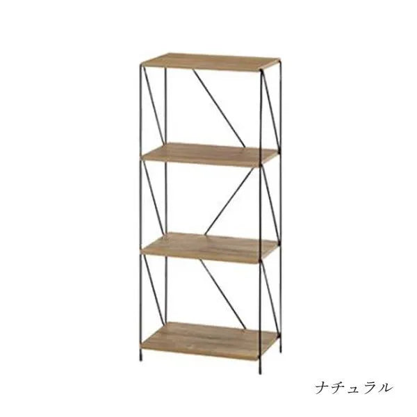 幅40cm / 4段 ナチュラル