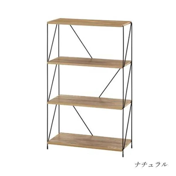 幅60cm / 4段 ナチュラル