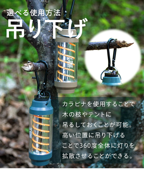 ミニLEDランタン SPYROLL【当日発送】