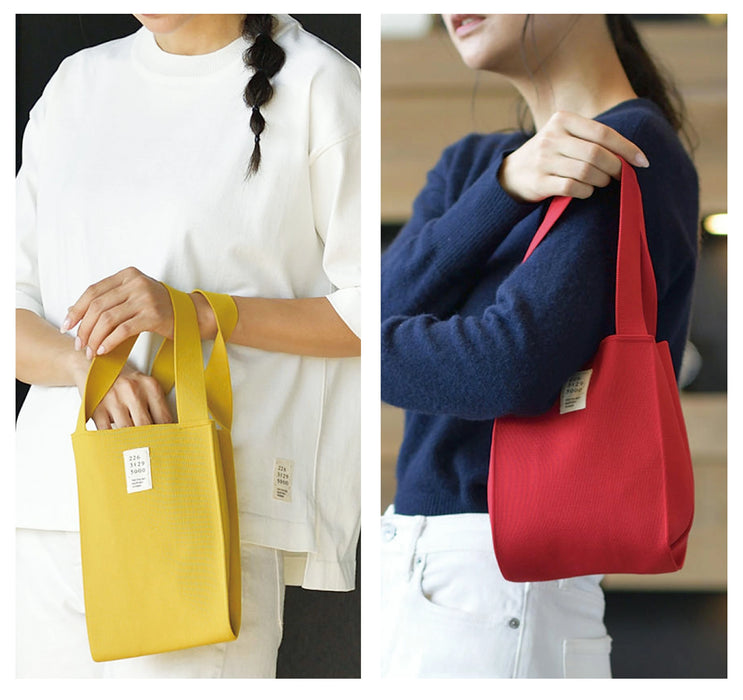 A5をつつむ ニットバッグ