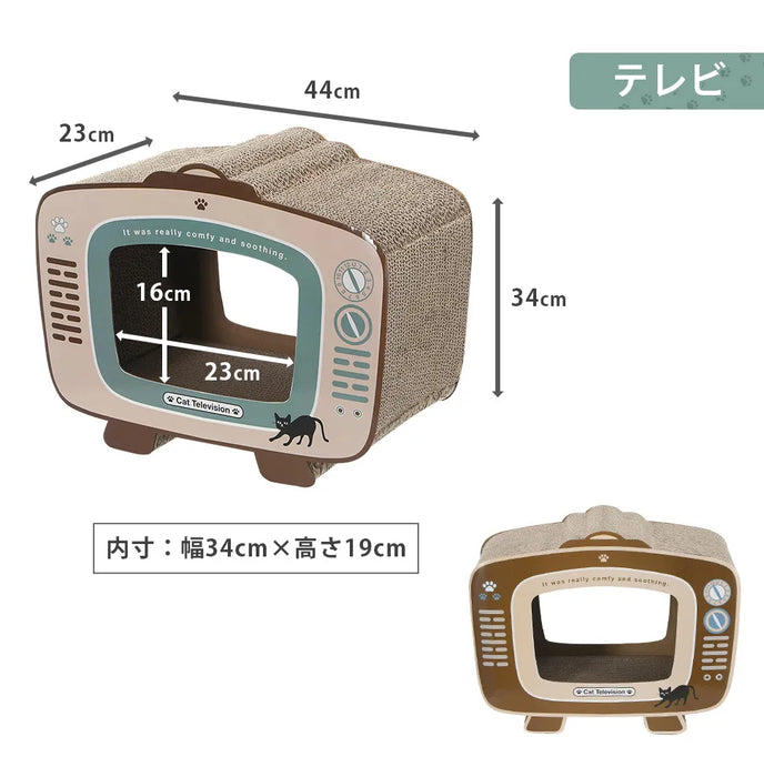 猫用 爪とぎハウス