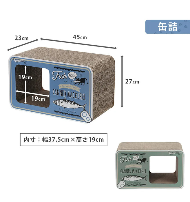 猫用 爪とぎハウス