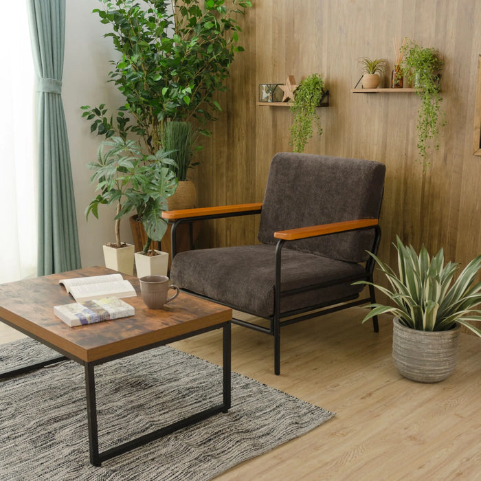 アイアンビンテージ風1人がけソファ アイアンビンテージ風1人がけソファ