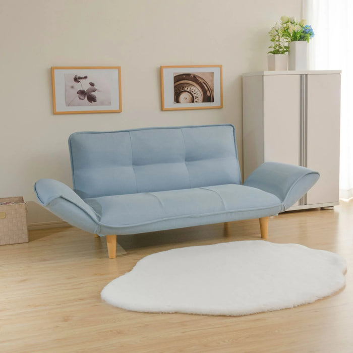 カウチソファ 2人掛け「KAN」デニム・PVC生地スタイル — 【セルタン 公式】 カウチソファ 2人掛け「KAN」デニム・PVC生地スタイル — 【セルタン 公式】