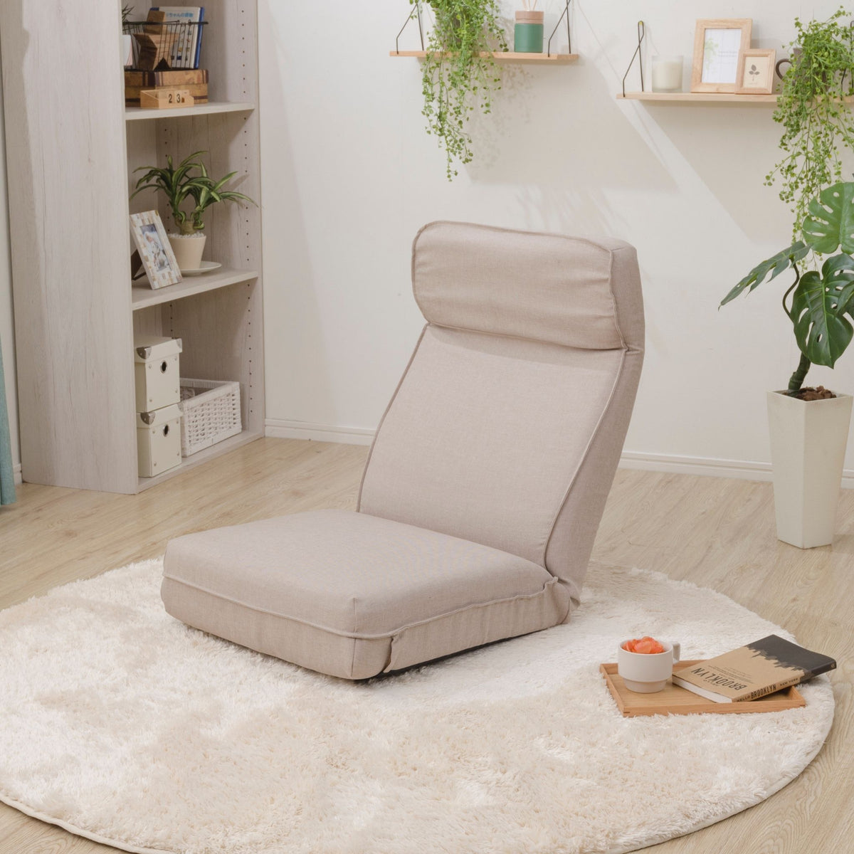 ポケットコイル搭載 頭部リクライニング座椅子 — 【セルタン 公式】